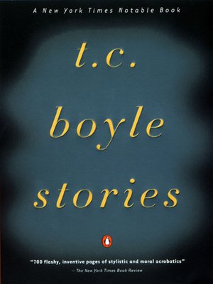 cover image of T. C. Boyle Stories
